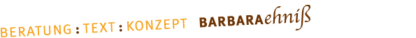 logo barbara ehni